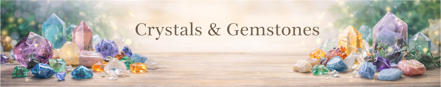 Crystals and gemstones collection
