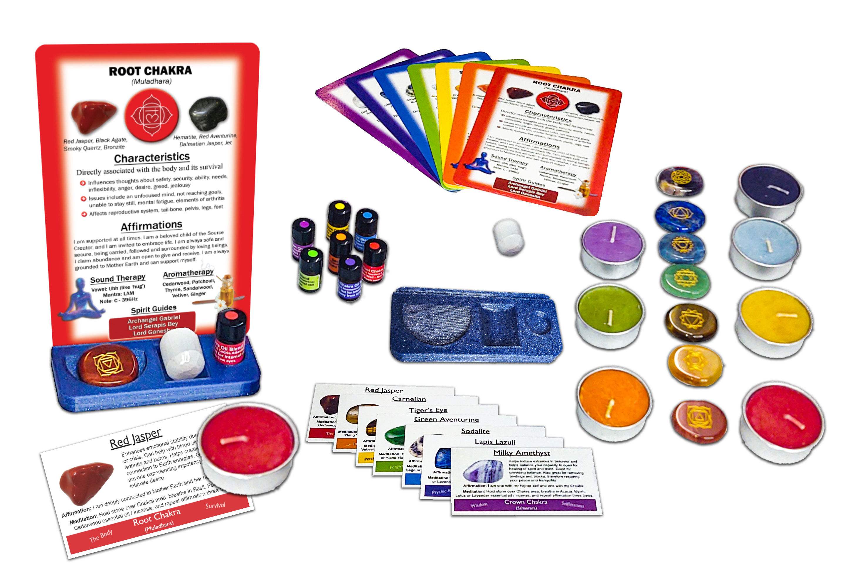 Chakra Healing Altar and Meditation Kit